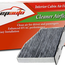 EPAuto CP939 (CUK2939) Replacement for Audi/Volkswagen Premium Cabin Air Filter includes Activated Carbon