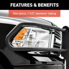 ARIES 2170024 Pro Series Black Steel Grille Guard with Light Bar, Select Chevrolet Silverado 1500