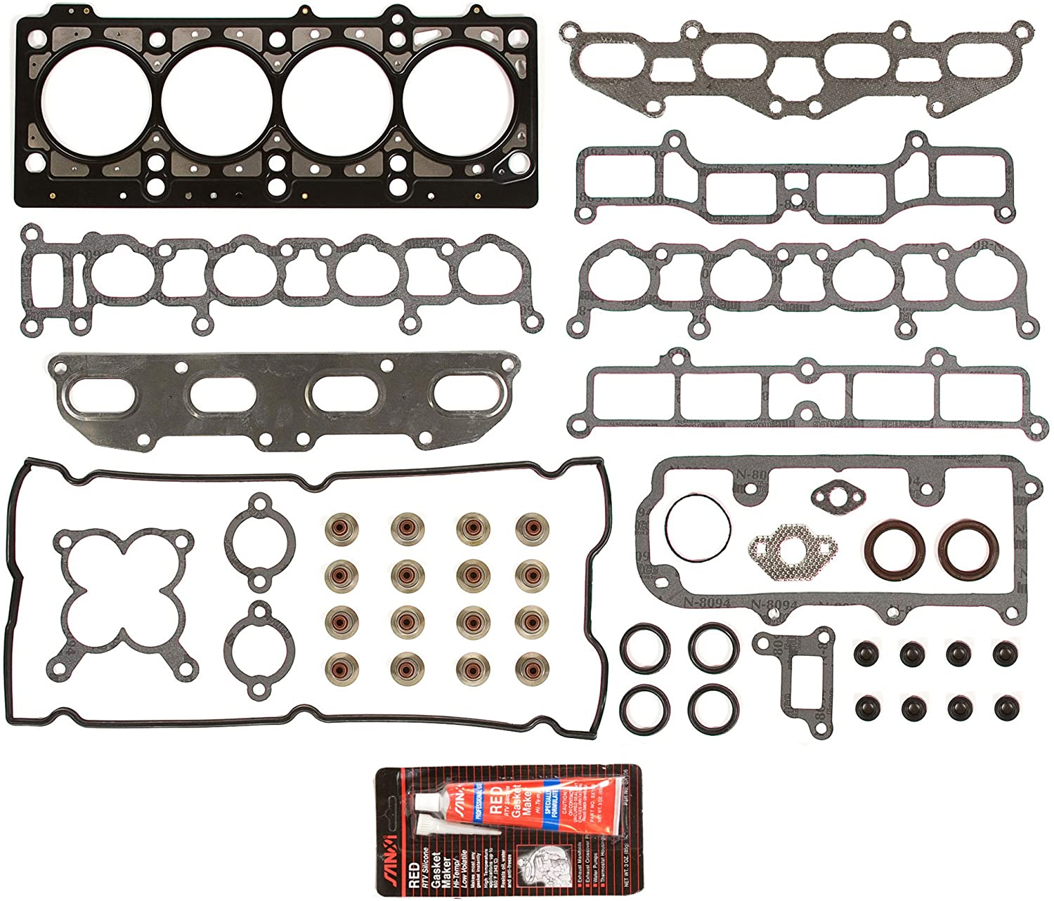 Evergreen HS5020 Cylinder Head Gasket Set