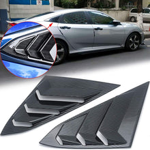 Xotic Tech ABS Carbon Fiber Pattern Car Interior Auto Gear Shift Knob Frame Cap Cover Trim Protective for Honda Civic 2016 2017 2018 2019 2020