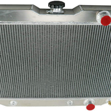 ALLOYWORKS 4 Row All Aluminum Radiator for 1959-1965 Chevy Impala/Bel Air/El Camino/Biscayne/GMC AT/MT PRO