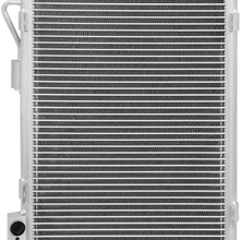 DNA Motoring OEM-CDS-4984 4984 Aluminum Air Conditioning A/C Condenser