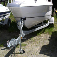 WEIZE Swivel Trailer Jack, Heavy Duty Boat Trailer Jack with Dual Wheels, 10" Lift, 1500 lbs