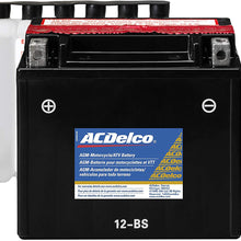 ACDelco ATX12BS Specialty AGM Powersports JIS 12-BS Battery