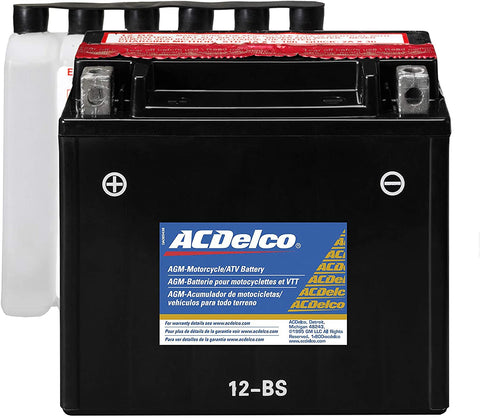 ACDelco ATX12BS Specialty AGM Powersports JIS 12-BS Battery