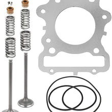 Caltric Cylinder Head Valve Gasket Kit Compatible with Honda TRX300FW FourTrax 300 4X4 1988-2000