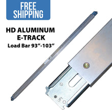 E-Track Heavy Duty Aluminum Shoring Beam 102" - Shippers Supplies