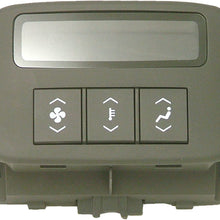ACDelco 15-73551 GM Original Equipment Ebony Roof Console Auxiliary Heating and Air Conditioning Control Panel