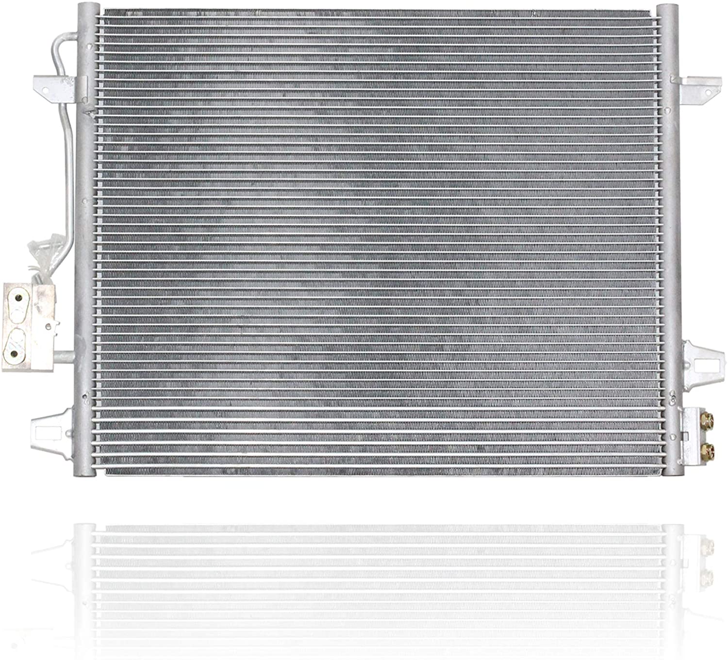 A/C Condenser - Pacific Best Inc For/Fit 3682 Jeep Grand Caravan Town & Country Grand Caravan Volkswagen Routan w/Transmission Oil Cooler