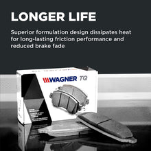 Wagner ThermoQuiet MX1294 Semi-Metallic Disc Pad Set, Front
