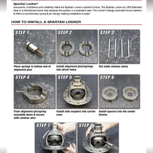 Spartan Locker for Dana 44 Differential with 19 Spline Count, Includes Heavy-Duty Cross Pin Shaft