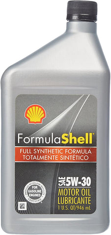 Formula Shell Full Synthetic 5W-30 Motor Oil - 1 Quart Bottle