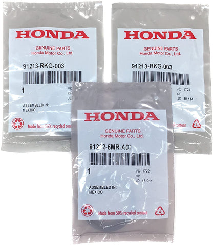 SEALS CAMSHAFT/CRANKSHAFT - TIMING BELT SERVICE KIT - V6 Cam Crank TIMING BELT KIT (As in photo) GENUINE. Fits select Honda, Acura vehicles.