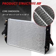 Replacement for 96-05 Chevy Astro/GMC Safari AT Lightweight OE Style Full Aluminum Core Radiator DPI 2003
