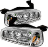 Spyder Auto HD-ON-DCH05-1PC-LED-C Crystal Headlight