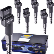 Set of 6 Herko B164 Ignition Coils For Volkswagen V6 2.8L 2002-2005
