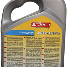 Ardeca Racing Plus 10w-60 Fully Synthetic Motor Oil 5 Liters Made in Belgium