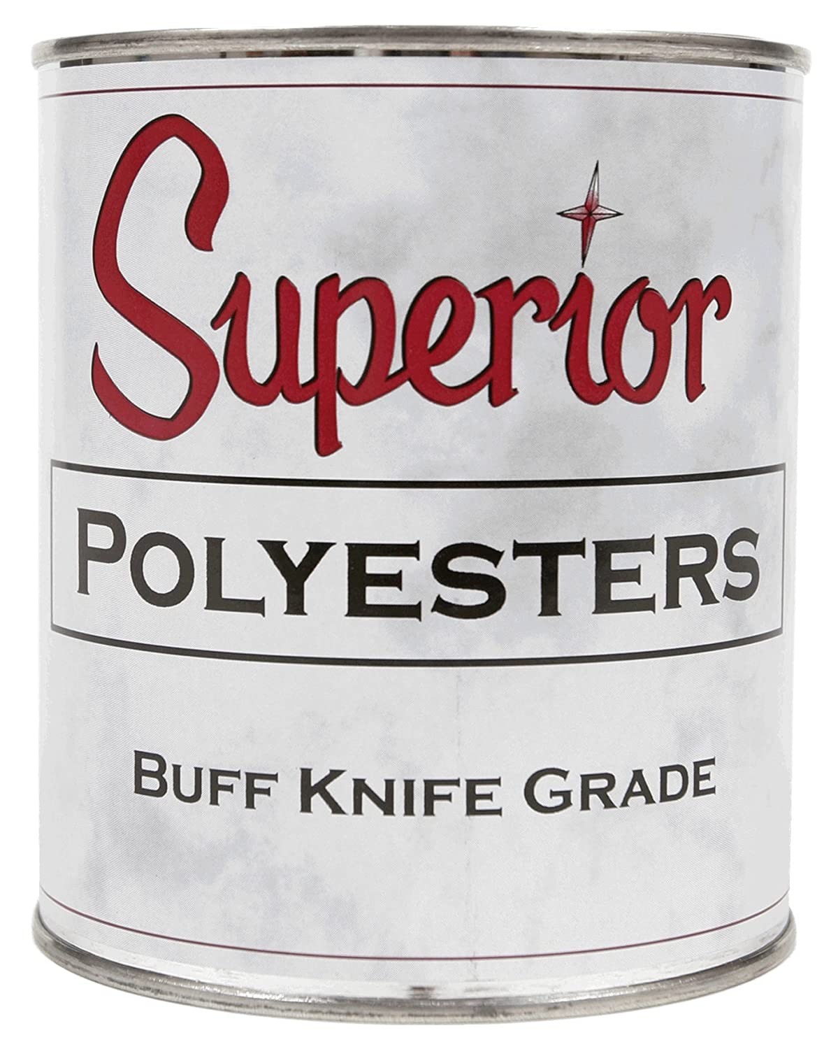 Superior Stone BUFF Polyester Knife-Grade Adhesive (1 Quart) for Natural Beige Stone Filling & Laminating