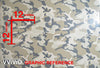 VViViD Vinyl Camouflage Pattern Wrap Air-Release Adhesive Film Sheets (1ft x 5ft, Desert Camo)