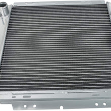 For Mustang Full Aluminum 3-Row Racing Radiator Cooling Radiator -Falcon Comet V8 MT 1960-1966