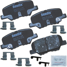 Bendix Premium Copper Free CFC1679 Ceramic Brake Pad (with Installation Hardware Rear)