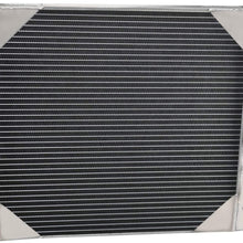ALLOYWORKS 3 Row Core All Aluminum Radiator For 2007-2017 Jeep Wrangler JK 3.6L 3.8L V6 Offroad