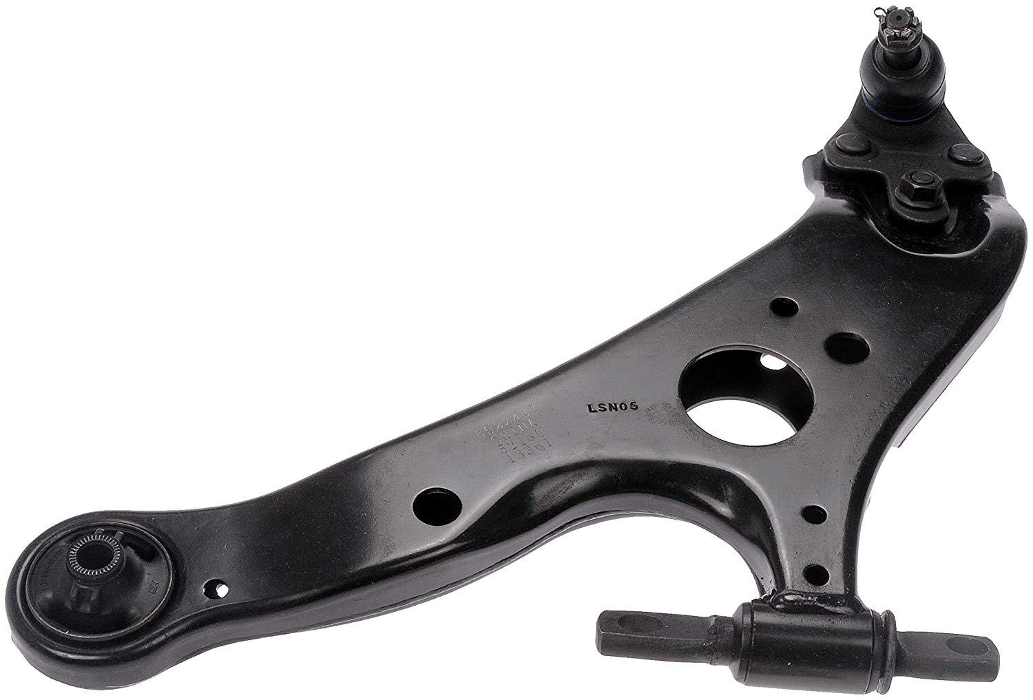 Dorman 522-497 Front Driver Side Lower Suspension Control Arm and Ball Joint Assembly for Select Toyota Models