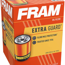 FRAM Extra Guard PH4386, 10K Mile Change Interval Spin-On Oil Filter
