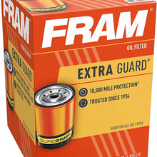FRAM Ultra Synthetic Automotive Replacement Oil Filter, Designed for Synthetic Oil Changes Lasting up to 20k Miles, XG10575 with SureGrip (Pack of 1)