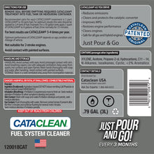Cataclean 120018CAT Cataclean Fuel And Exhaust System Cleaner Special Formula For Use w/Gasoline Engines 3 Liters Cataclean Fuel And Exhaust System Cleaner