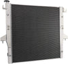 CoolingSky 42MM 2 Row Core Aluminum Radiator for 2003-2009 Dodge Ram 2500 3500 5.9L 6.7L Diesel - Direct Replacement