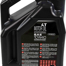 Motul 105939 Synthetic Blend Motor Oil ATV UTV Expert 10W40 4L/4.22 Quarts Can (3) Pack