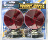 Optronics TL22RK Magnetic Mount Towing Light Kit, Red