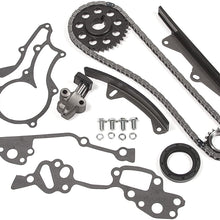 Evergreen TCK2000HPWOP Compatible With Toyota 22R 22RE Heavy Duty Timing Chain Kit w/Timing Cover, Oil Pump, GMB Water Pump
