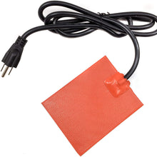 ENGINE OIL BLOCK HEATER Pan 3M stick on Pad (120V U.S.A. / Long CORD) Designed for: 4 Cylinder Engines by Z-TOOL HEATER TEC.