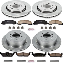 Power Stop KOE3166 Autospecialty By Power Stop 1-Click Daily Driver Brake Kits Front And Rear Autospecialty By Power Stop 1-Click Daily Driver Brake Kits