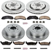 Power Stop KOE3166 Autospecialty By Power Stop 1-Click Daily Driver Brake Kits Front And Rear Autospecialty By Power Stop 1-Click Daily Driver Brake Kits