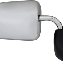 Dorman 955-221 Driver Side Manual Door Mirror - Folding for Select Dodge Models, Black and Chrome