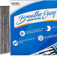 Spearhead Premium Breathe Easy Cabin Filter, Up to 25% Longer Life w/Activated Carbon (BE-161)