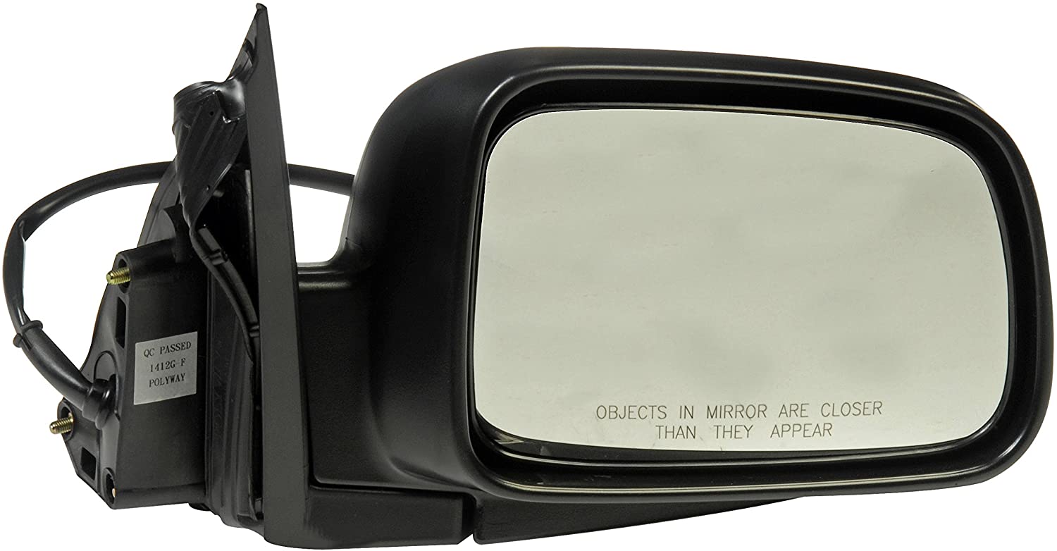 Dorman 955-1491 Passenger Side Power Door Mirror - Folding for Select Honda Models, Black