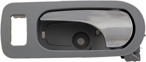 Dorman 81826 Front Driver Side Interior Door Handle for Select Buick Models, Gray and Chrome