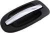 Dorman 83386 Rear Passenger Side Exterior Door Handle for Select Buick Models, Black and Chrome