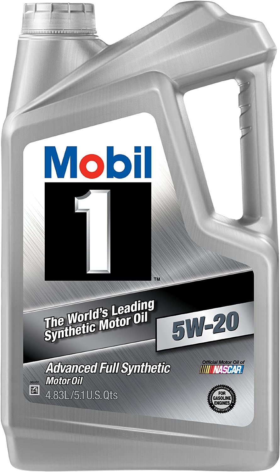 Mobil 1 85002 5W-20 Synthetic Motor Oil - 5.1 Quart Jug (Pack of 4)