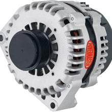 Powermaster 41487 Alternator (GM AD244 Natural 220A 6 grv Decoupler pulley Upgrade Camaro 2010-15 w/2 pin OE Hookup FR-L VR), 1 Pack