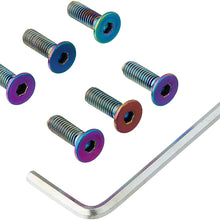 NRG Innovations SWS-100MC Steering Wheel Screw Kit (Upgrade Neochrome CONICAL)