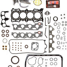 Evergreen Engine Rering Kit FSBRR4010EVE��� Compatible With Acura Honda 2.3 SOHC F23A1 F23A4 F23A5 F23A7 Full Gasket Set, Standard Size Main Rod Bearings, Standard Size Piston Rings