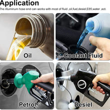 EVIL ENERGY 6AN Straight Swivel Hose End Fitting for Braided Fuel Line Aluminum Black 2PCS