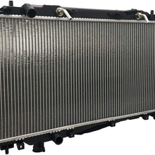 BOXI Radiator Replacement for Acura EL 2001-2005 / Honda Civic 2001-2005 L4 1.7L (Fits All 4 Speed Automatic Models & Specific for 2005 Civic with 5 Speed Manual) / 19010PLMA51 19010PMMA52