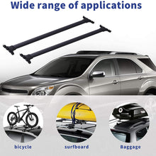 ACUMSTE Aluminum Car Top Luggage Roof Rack Cross Bar, Carrier Adjustable Frame Compatible 2010-2015 Lexus RX350 RX450