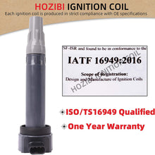 HOZIBI 1PCS Ignition Coil Compatible with 2006-2010 Dodge Charger Magnum Nitro Chrysler 300 Sebring V6 4.0L 2.7L 3.5L 4606869AA UF502